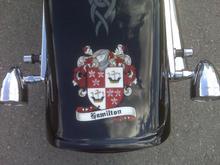 Rear Fender - Coat of Arms