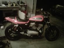 2009 XR1200.... upgraded XR1200X forks/shocks... Remus pipe