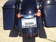 Custom Dynamics LED turn signals (smoked) - Lit up