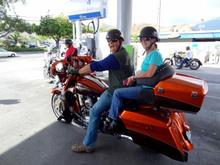 Dar &amp; Cindy on 2012 SE Street Glide