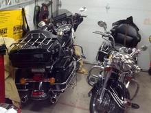 Winter 12/13 The Winter Crib. Four feet of snow on the other side of that door. Very Sad.