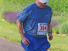 shelter island 10 k race  1:01:00 age 67