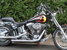 My 1998 softail custom, Revtech 6 speed, run baby run