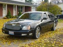 2001 DTS chromed out grill