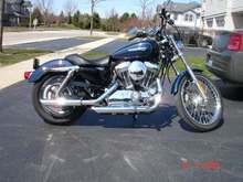 My bike with new Arlen Ness Aircleaner.