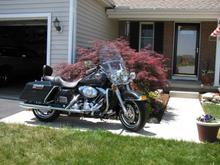 2008 Road King FLHR- black pearl
Security and Cruise