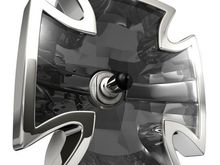 iron cross light headlight from Russ Wernimont Designs