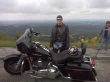 on foothills with my bike