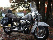 New birthday chrome - front light trim, front fender trim, regulator cover