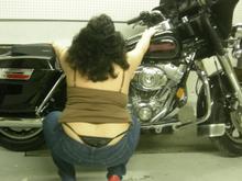 My bride can polish my hog anytime.........LOL