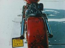 Home made : tank / Frame / Exhausts / Seat / Etc..
(Special red candy House of Color paint by Mister GIGER..)