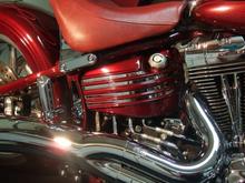 Didn't have the money to crome the oil tank so I did this.