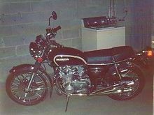 '73 Honda 500
Dad's return-to-riding-bike.