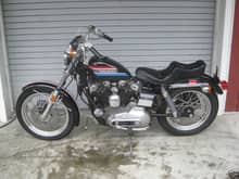 1974 XLCH with only 7,058 mile's on her. And I ride all these Bike's. There my Saturday, and Sunday ride's..
