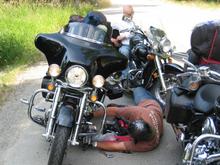 A stripped out shifter lever - somewhere in Idaho