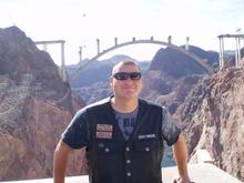 Me at Hoover Dam and the new bridge construction