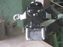 New coil bracket welded and painted!