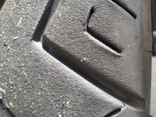 Though I'd better show the back tire too.