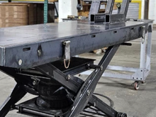 I really like the e-trac slots. If I was talented enough to cut the slots in my Handy lift I'd do it.
Maybe I'll go to Harbor Freight and get a section of e-trac, cut out a couple sections and bolt them to the side of my lift.