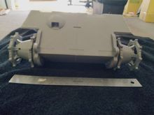 Front plate and final drive , it's a bit over a foot wide at the drive.Tracks and fenders will make it a bit wider.