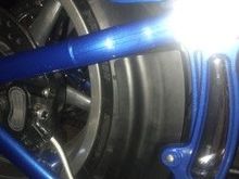THIS WAS OPEN WHEN I INSTALLED THE BREAKOUT FENDER, SO I INSTALLED THE BREAKOUT, SPLASH GAURD?