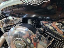 eye-god, you could drive a Mack truck between my tank and A/C cover.