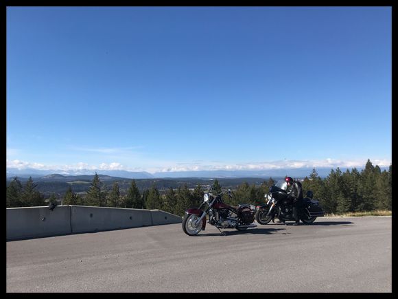 On the Fort Steel/Bull River road. In the distance are Is the Purcell Range of the Columbia Mountains. It is only about 15 miles across the valley, but about 250 million years separate the Purcell's from the Rockies. 