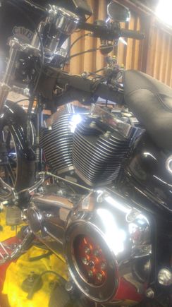 Looks like a little grinding to the rocker boxes may be needed to clear the rockers.