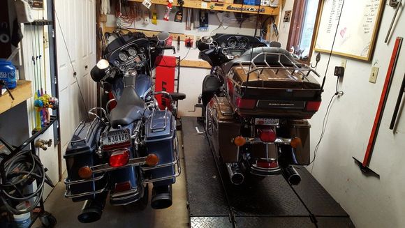 2003 FLHTCI and 2013 FLHTK