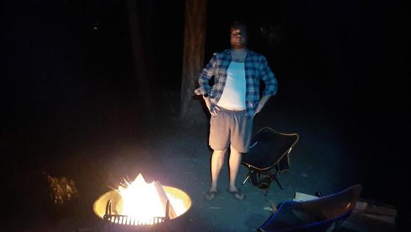 redman start small fire sit close, whiteman start big fire stand far away