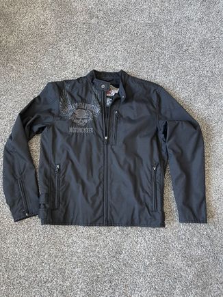 Mens HD textile jacket…size Med….great condition…smoke/pet free home…$35 shipped 