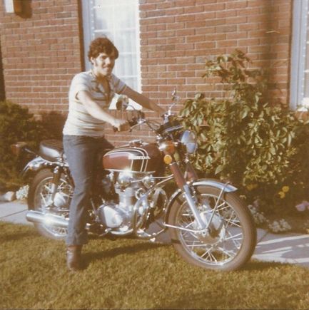 Second bike, CB 350 Honda