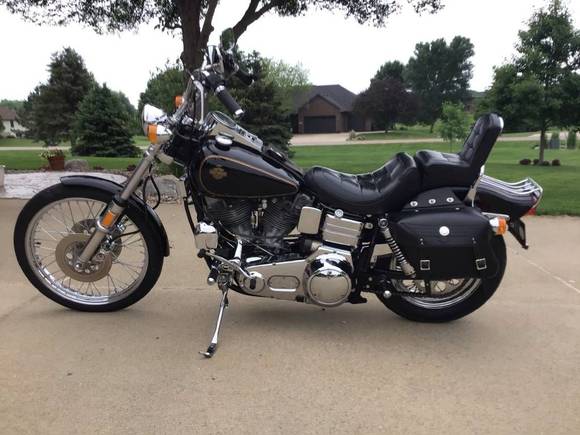 chrome oil tank & primary cover, odometer say 10,300 miles . . .this would be a nice addition to any collection