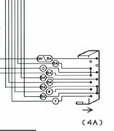 This is the first connector going From the Headlight