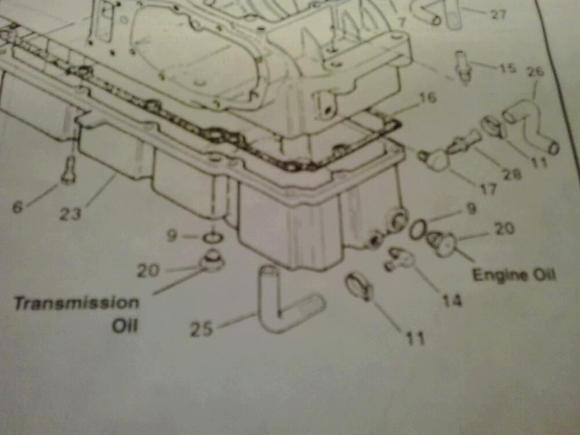 This is from my 1994 FLT service manual.  The 1994 & 1996 used the same oil pan.