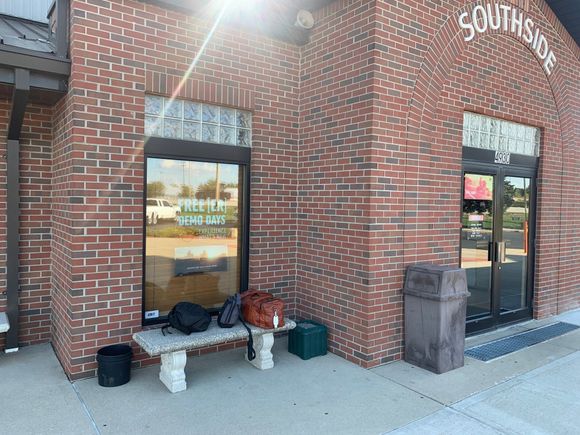 Homeless. Baymont Georgetown, KY let me cancel my reservation on short notice, so that was cool. 