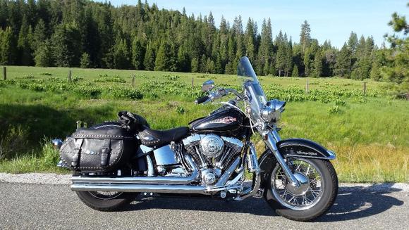 Third Harley, 2006 Heritage,  in 2007