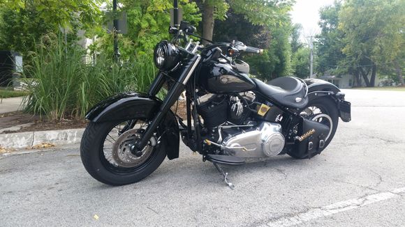 Over the winter I will pull the primary and get it powder coated gloss black and I will get a black and brass derby cover