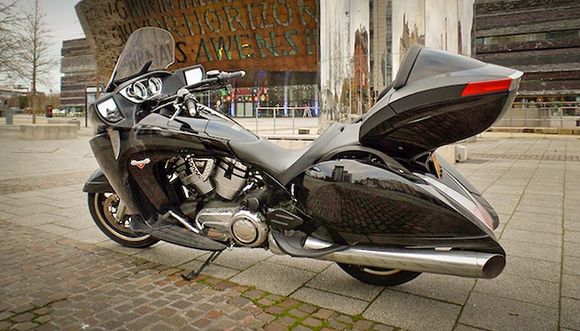 This was reputed to be a  well engineered, comparatively light weight, economical, ride.  