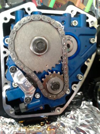 Forgot the Zippers double piston cam tensioners...