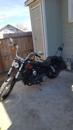 I have the la pera cherokee seat and buly brand tall sissy bar. Eventually will find a custom pad that matches the theme of tbe seat but thats at the bottom of the list