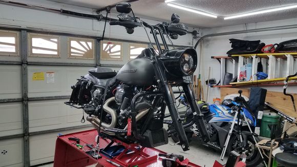 Doing the ole hover bike mod. 