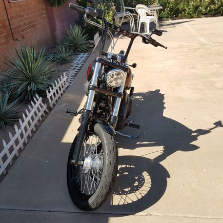 Not the best pics but here is the bike after all the work.