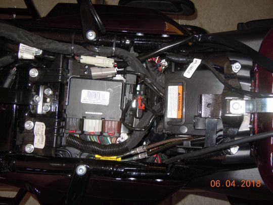 2018 CVO Limited Under Seat