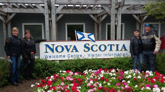 Day 5 - Nova Scotia visitor centre.
