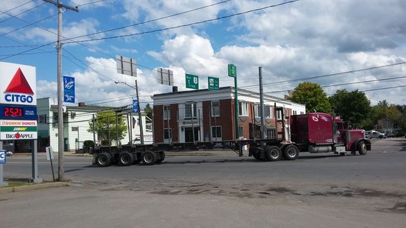 Day 11 - 14 - A stop at a small town for lunch along the way.