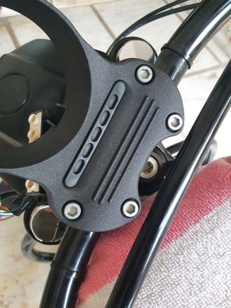 For Better Access, unscrew the four bolts for  handle bar and speedometer housing