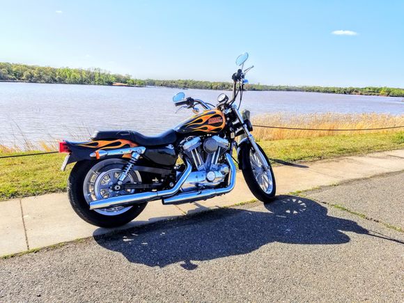 Testing new intake at the lake