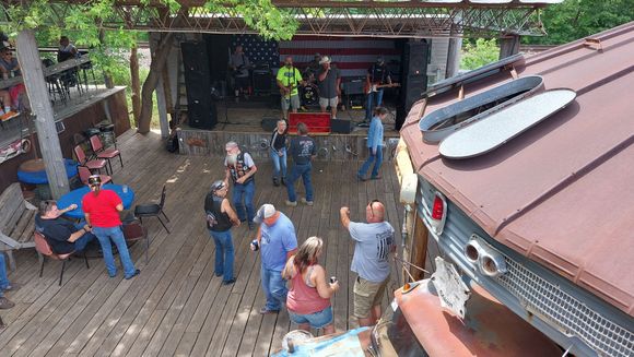 The band, Free Beer and Chicken, was pretty good.