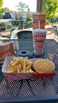 It was National Eat Outside Day, so why not?